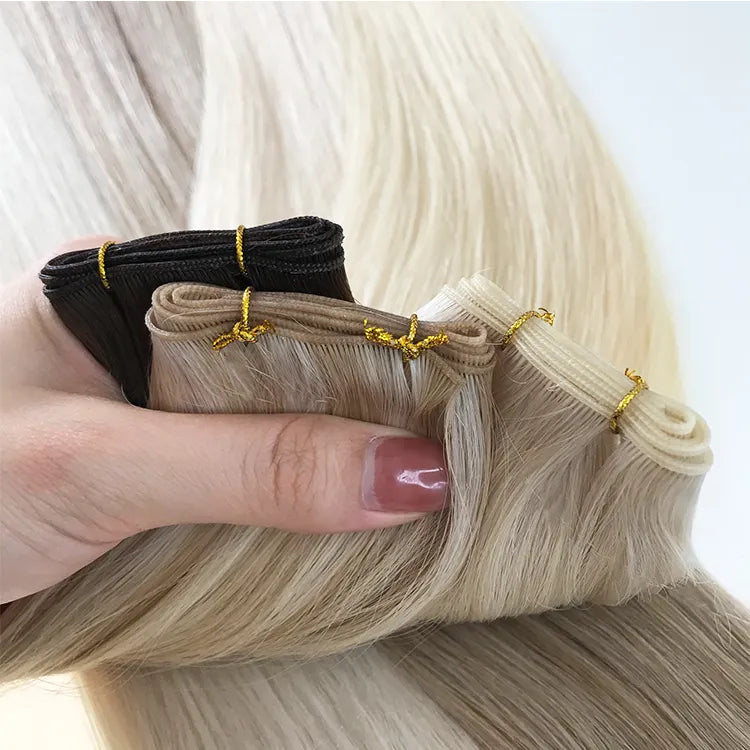 Hand-Tied Wefts — Pinked Hair Co